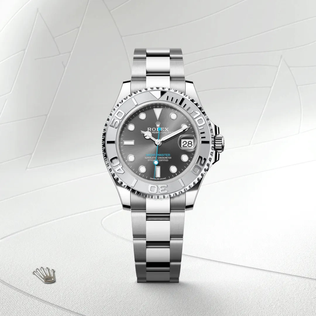 Rolex Yacht-Master 37 Oyster, 37 mm, aço Oystersteel e platina M268622-0002 - imagem 1