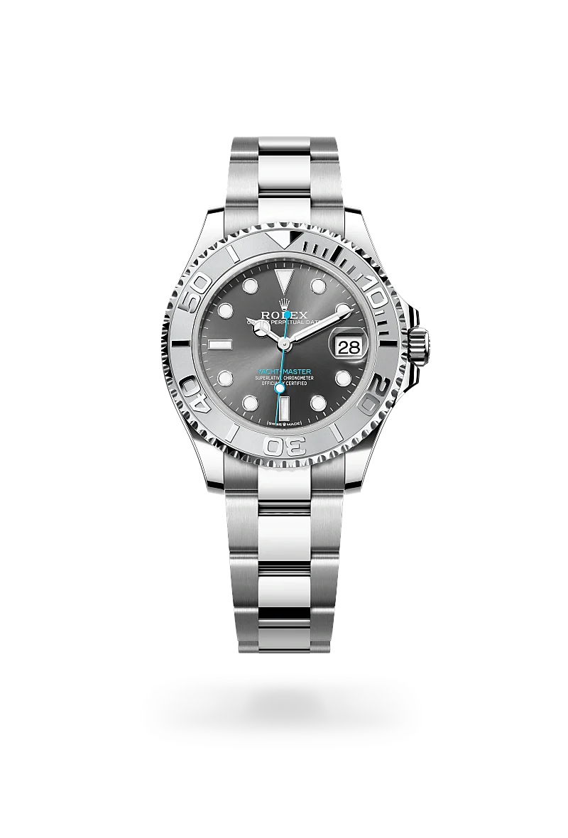 Rolex Yacht-Master in Rolesium – combinação de aço Oystersteel e platina, M268622-0002 - Montecristo