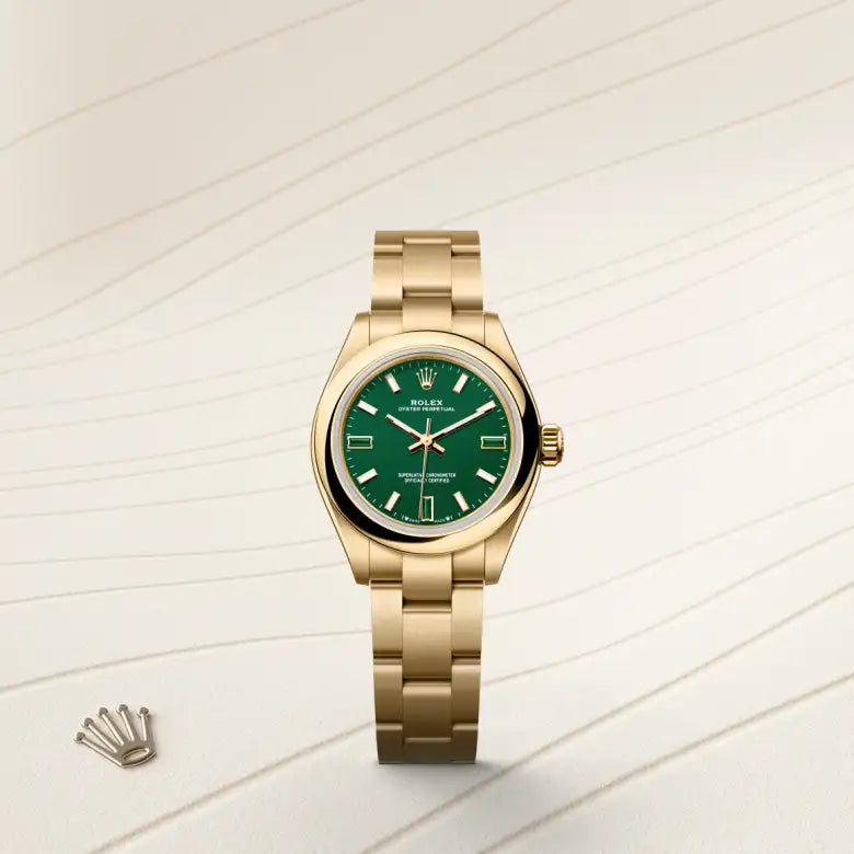 Rolex  Oyster Perpetual 28 Oyster, 28 mm, ouro amarelo M276208-0002 - imagem 1