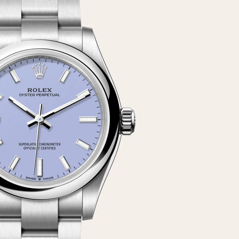 Rolex  Oyster Perpetual 31 Oyster, 31 mm, aço Oystersteel M277200-0014 - imagem 3