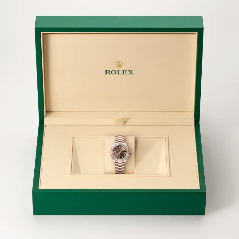 Rolex Lady-Datejust Oyster, 28 mm, ouro Everose e diamantes M279135RBR-0001 - imagem 2
