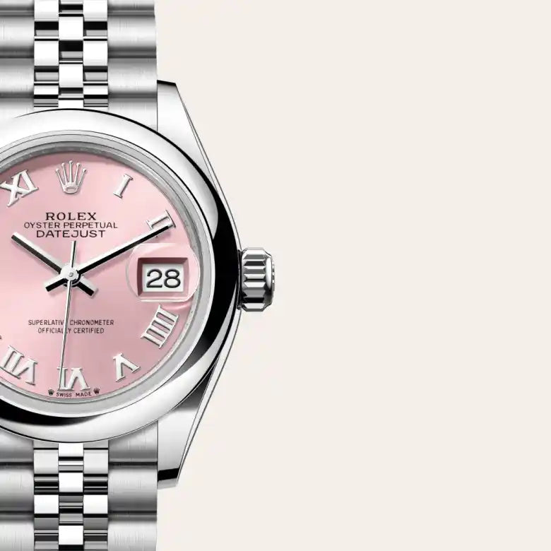 Rolex  Lady-Datejust Oyster, 28 mm, aço Oystersteel M279160-0013 - imagem 3