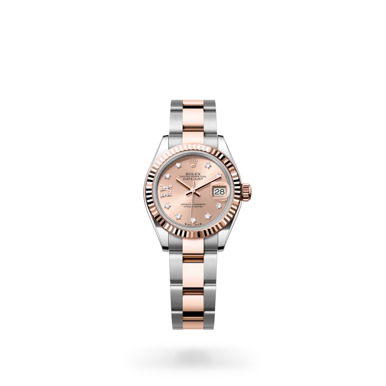 Rolex Lady-Datejust in Rolesor Everose – combinação de aço Oystersteel e ouro Everose,  - Montecristo