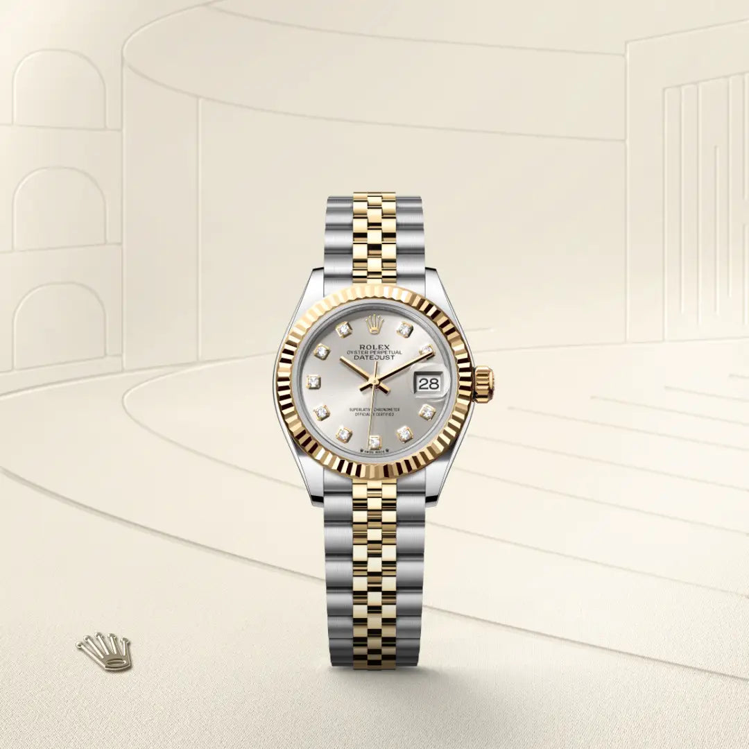 Rolex  Lady-Datejust Oyster, 28 mm, aço Oystersteel e ouro amarelo M279173-0007 - imagem 1