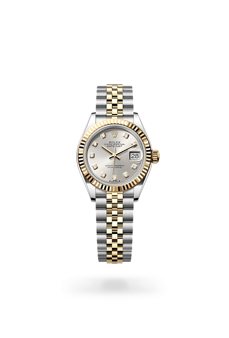 Rolex Lady-Datejust in Rolesor amarelo – combinação de aço Oystersteel e ouro amarelo, M279173-0007 - Montecristo