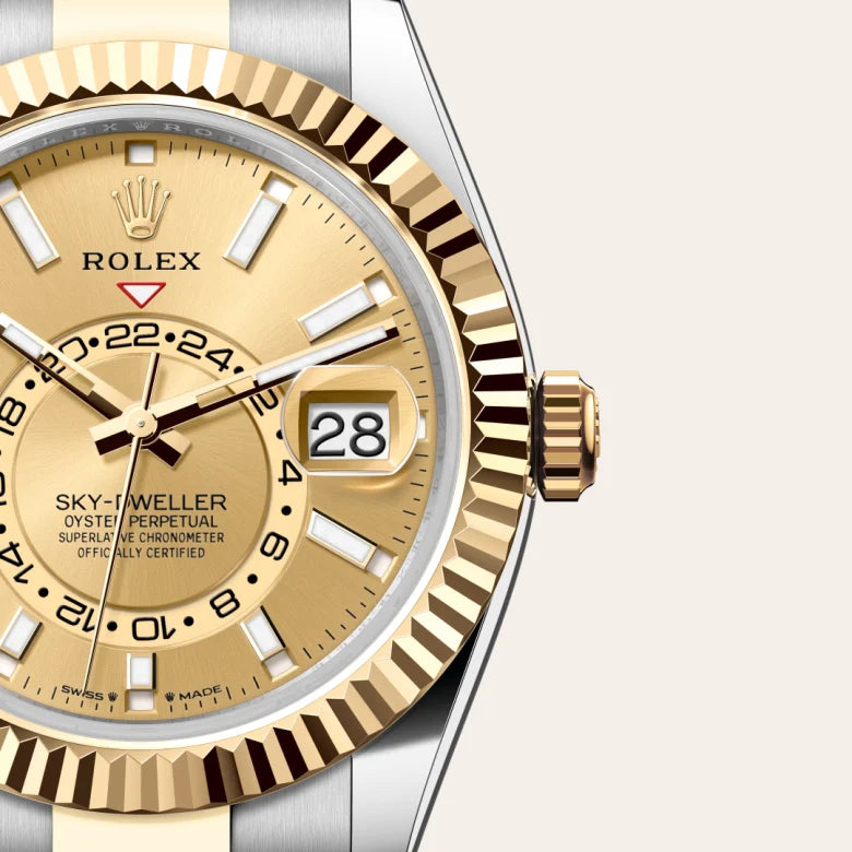 Rolex Sky-Dweller Oyster, 42 mm, aço Oystersteel e ouro amarelo M336933-0001 - imagem 3