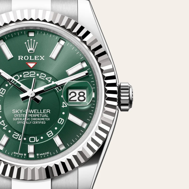 Rolex Sky-Dweller Oyster, 42 mm, aço Oystersteel e ouro branco M336934-0001 - imagem 3