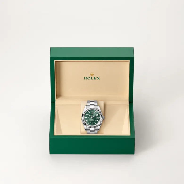 Rolex Sky-Dweller Oyster, 42 mm, aço Oystersteel e ouro branco M336934-0001 - imagem 2