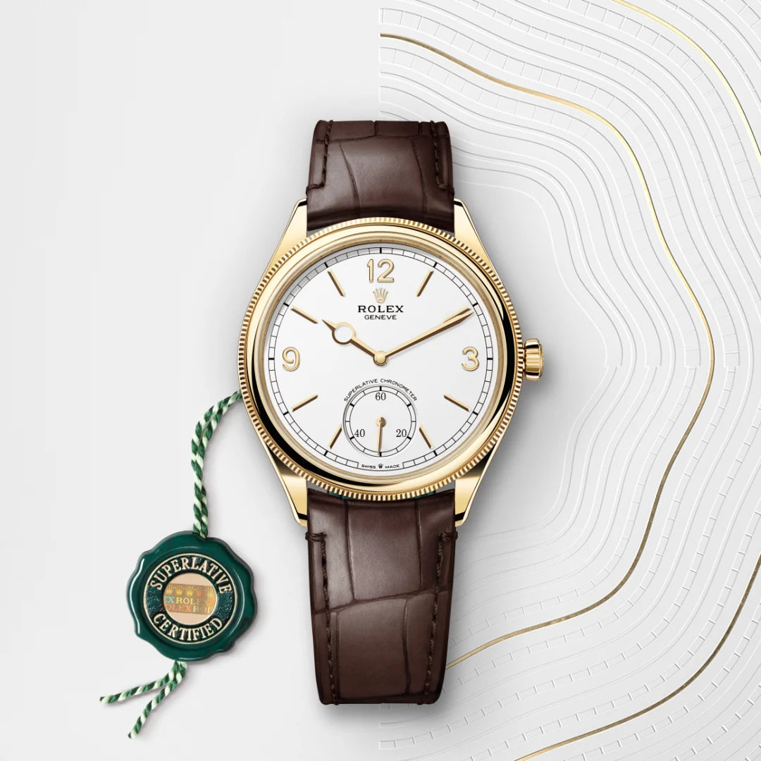 Rolex 1908 39 mm, ouro amarelo 18 quilates, acabamento polido M52508-0006 - imagem 3