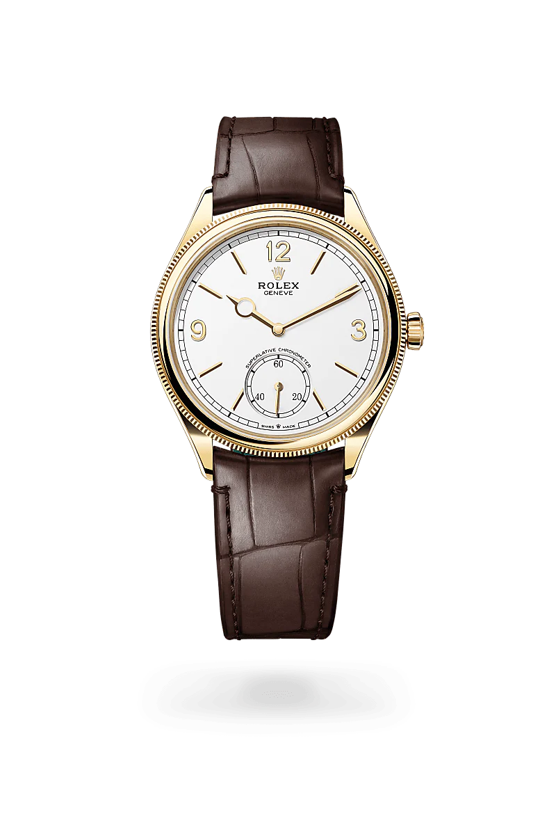 Rolex 1908 39 mm, ouro amarelo 18 quilates, acabamento polido M52508-0006