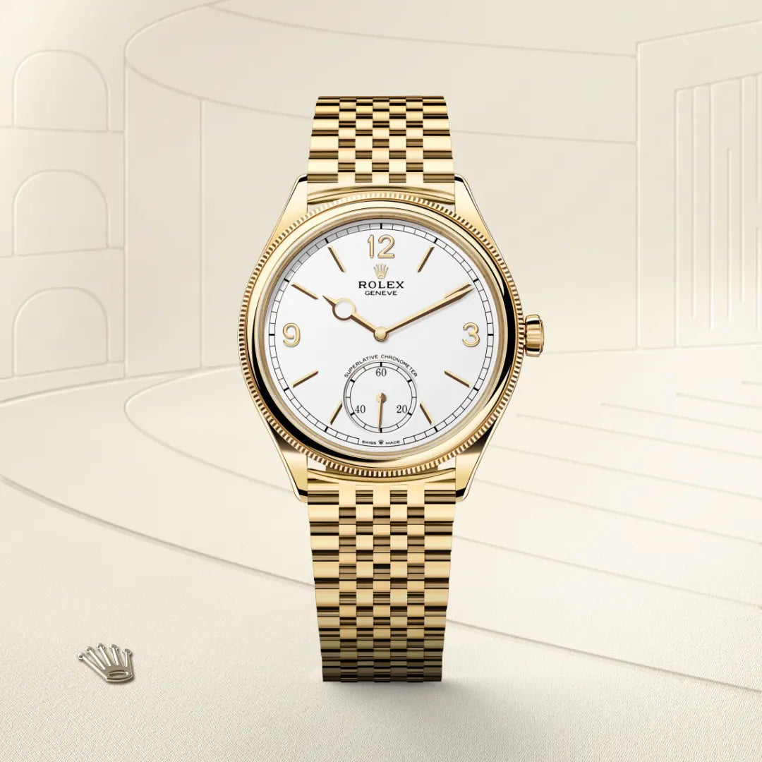 Rolex 1908 39 mm, ouro amarelo 18 quilates, acabamento polido M52508-0008 - imagem 1