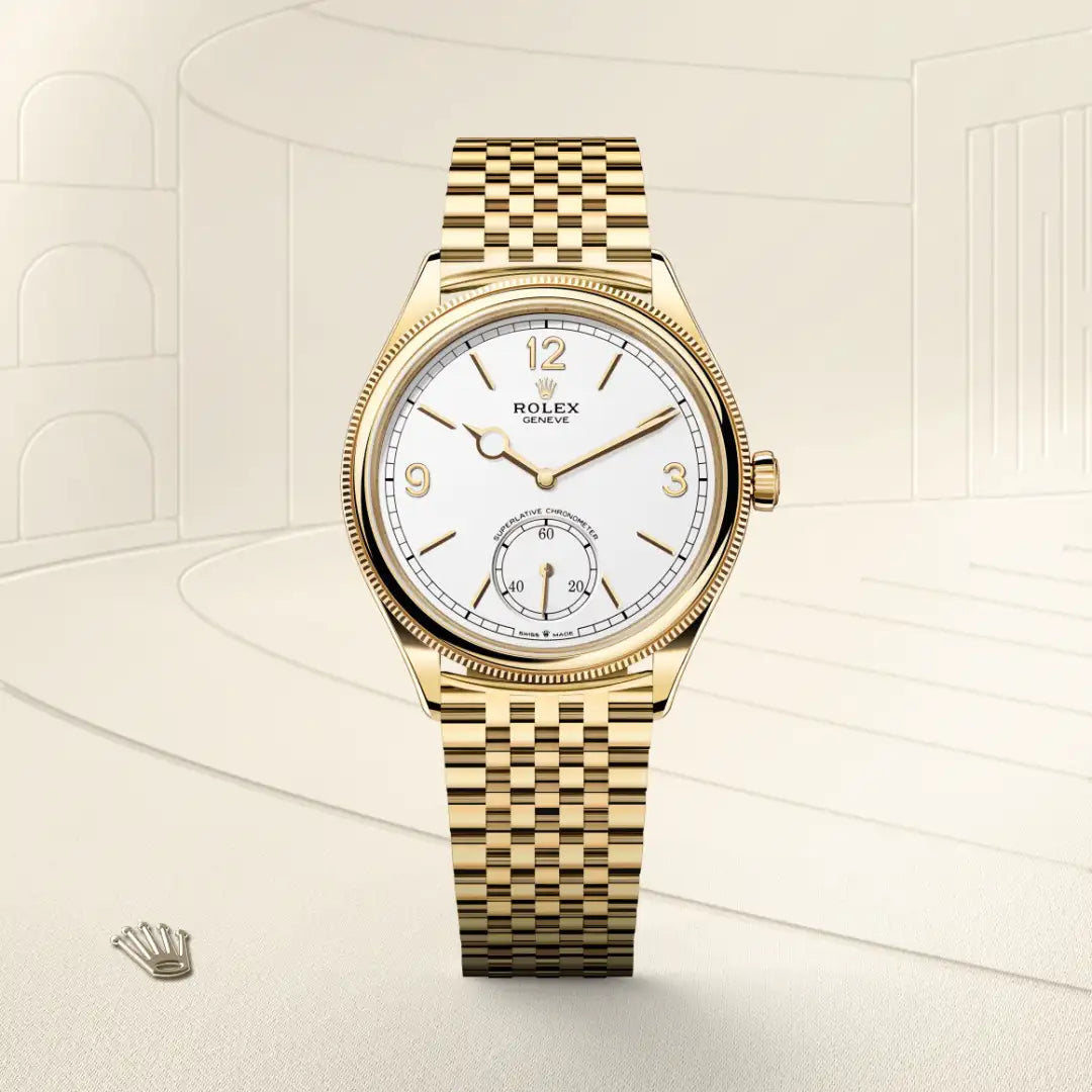 Rolex 1908 39 mm, ouro amarelo 18 quilates, acabamento polido M52508-0008 - imagem 1