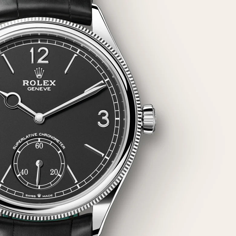 Rolex 1908 39 mm, ouro branco 18 quilates, acabamento polido M52509-0002 - imagem 4