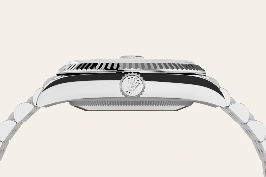 rolex Datejust em Rolesor branco – combinação de aço Oystersteel e ouro branco, M126234-0051 - Montecristo