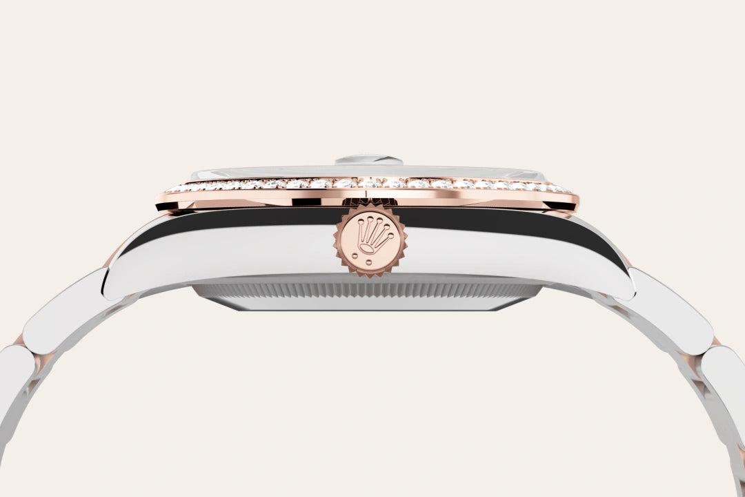rolex Datejust em Rolesor Everose – combinação de aço Oystersteel e ouro Everose, M126281RBR-0016 - Montecristo