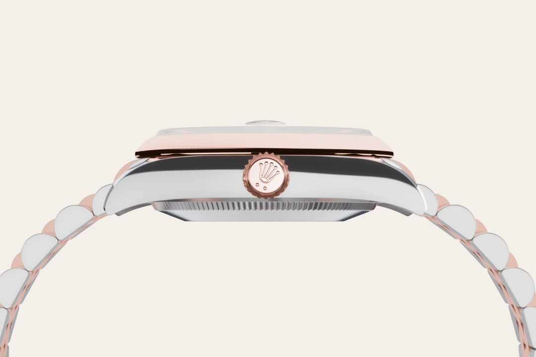 rolex Datejust em Rolesor Everose – combinação de aço Oystersteel e ouro Everose, M278241-0018 - Montecristo