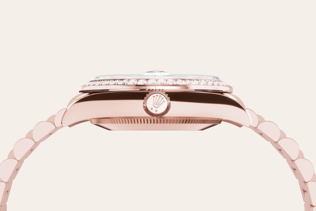 rolex Datejust em Ouro Everose 18 quilates, M278285RBR-0005 - Montecristo