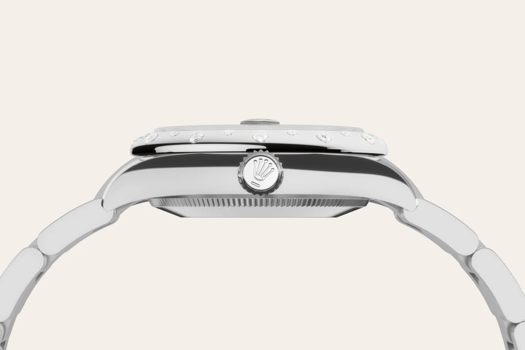 rolex Datejust em Rolesor branco – combinação de aço Oystersteel e ouro branco, M278344RBR-0021 - Montecristo