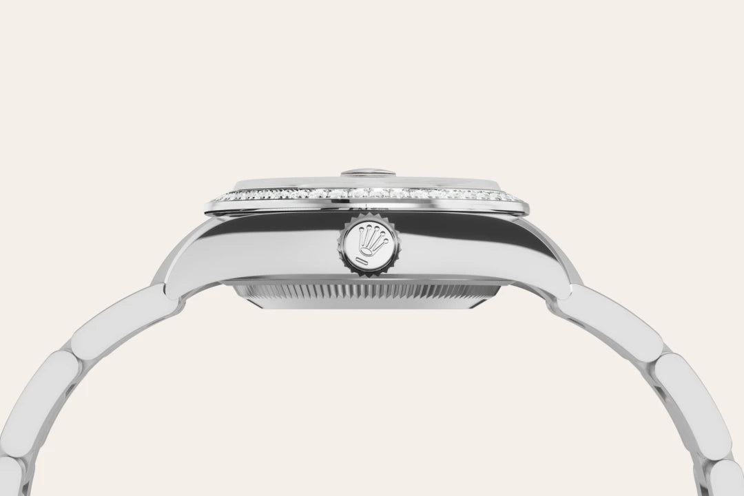 rolex Lady-Datejust em Rolesor branco – combinação de aço Oystersteel e ouro branco, M279384RBR-0004 - Montecristo