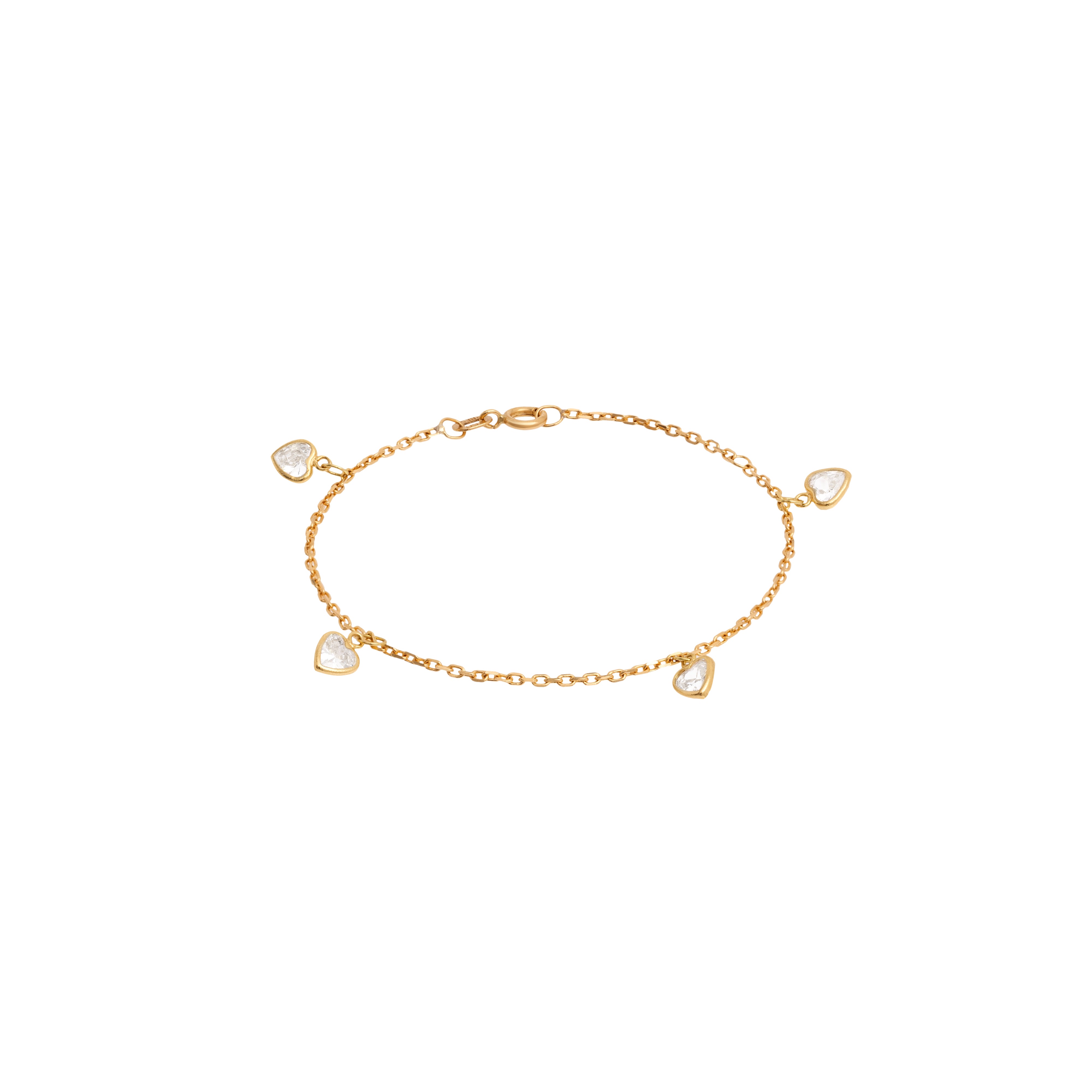 Pulseira Baby Corações