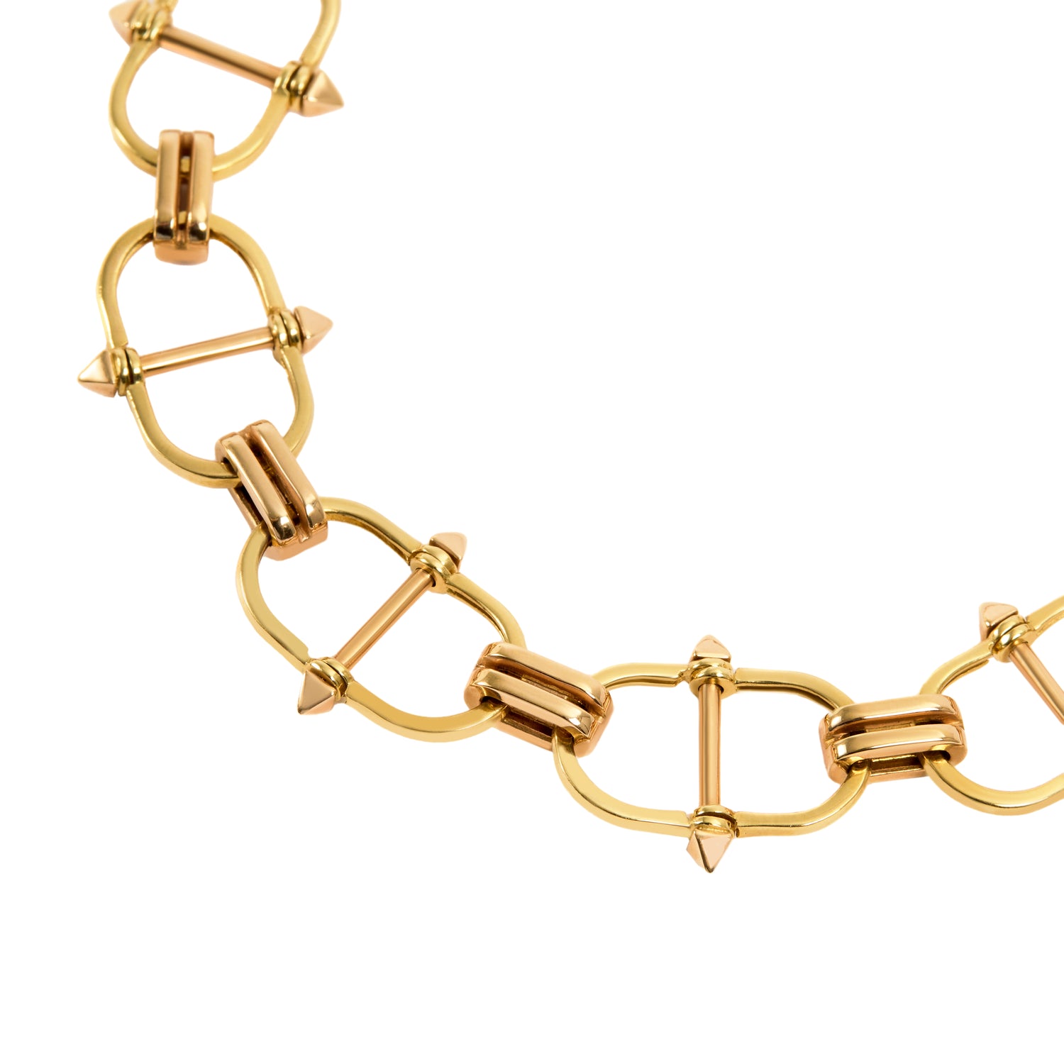 Pulseira Masculina Elos Piastrine Largos
