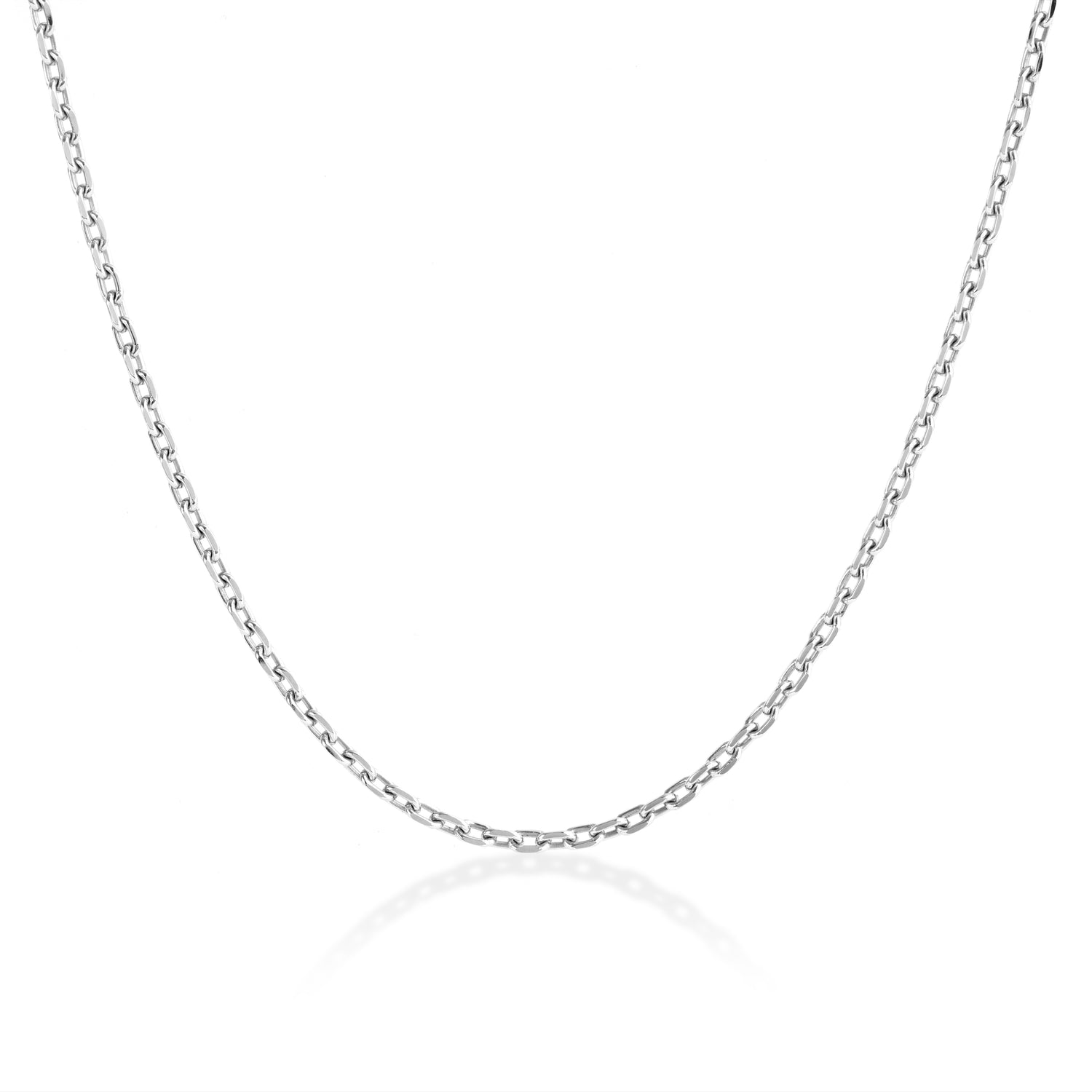 Corrente Elos Cartier Ouro Branco
