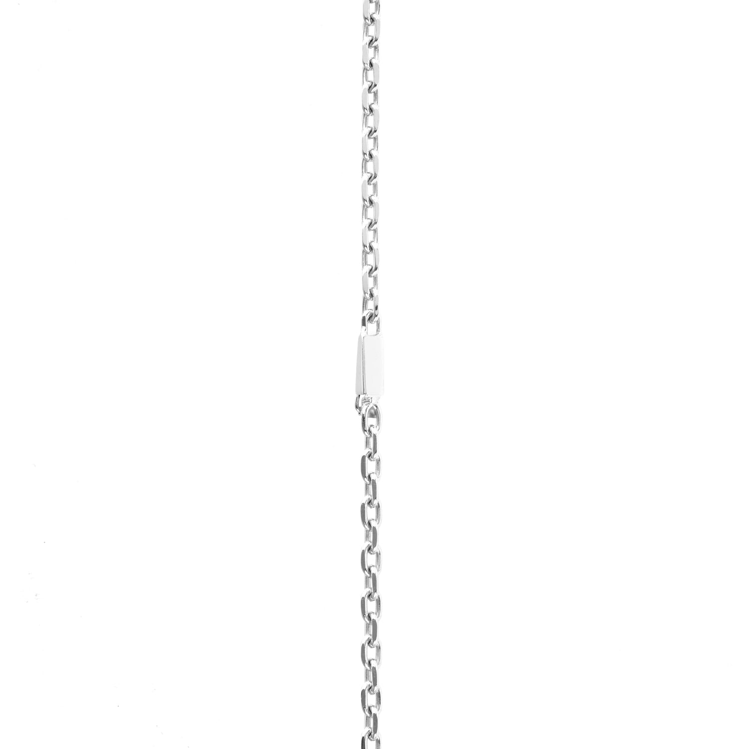 Corrente Elos Cartier Ouro Branco