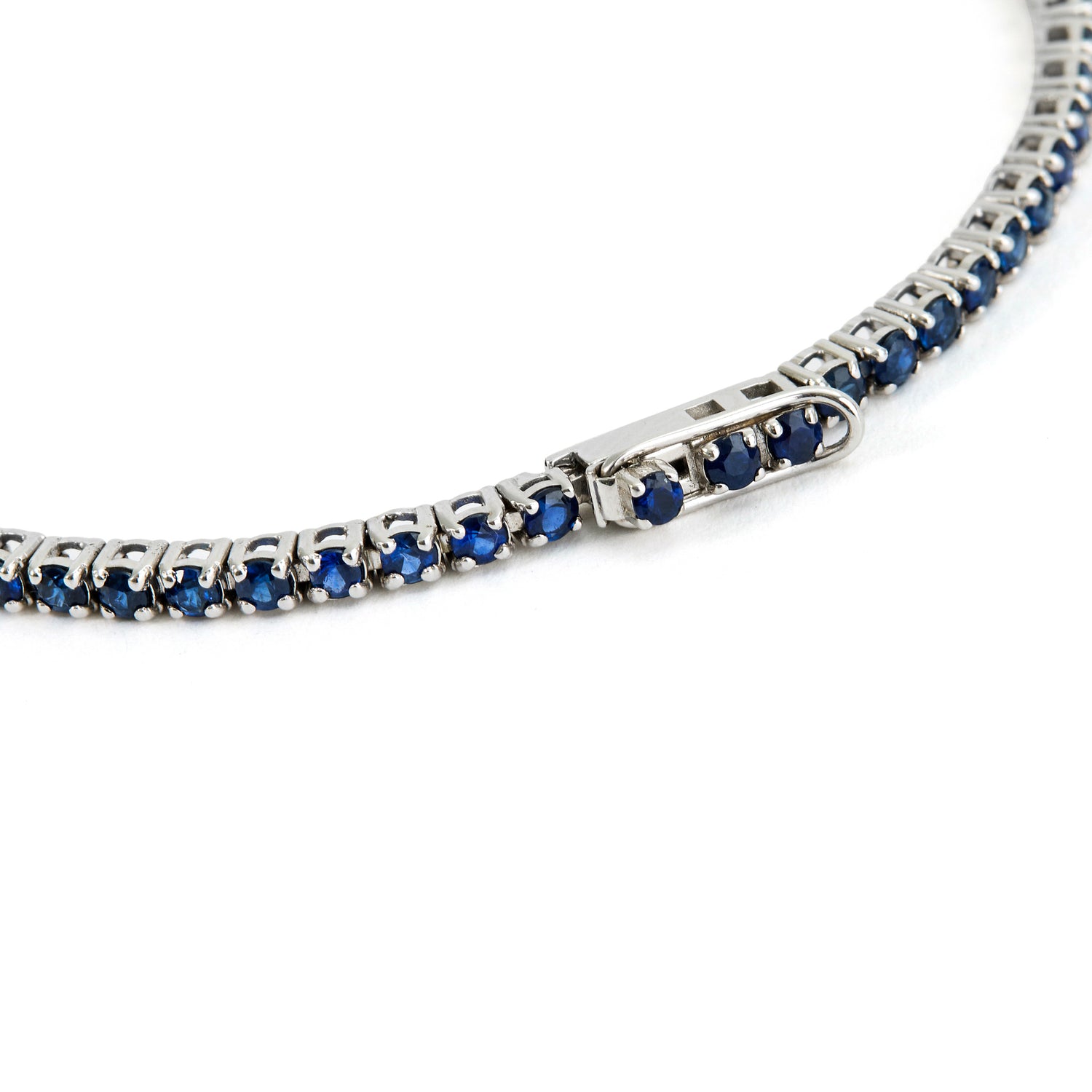 Pulseira Riviera Safira Azul