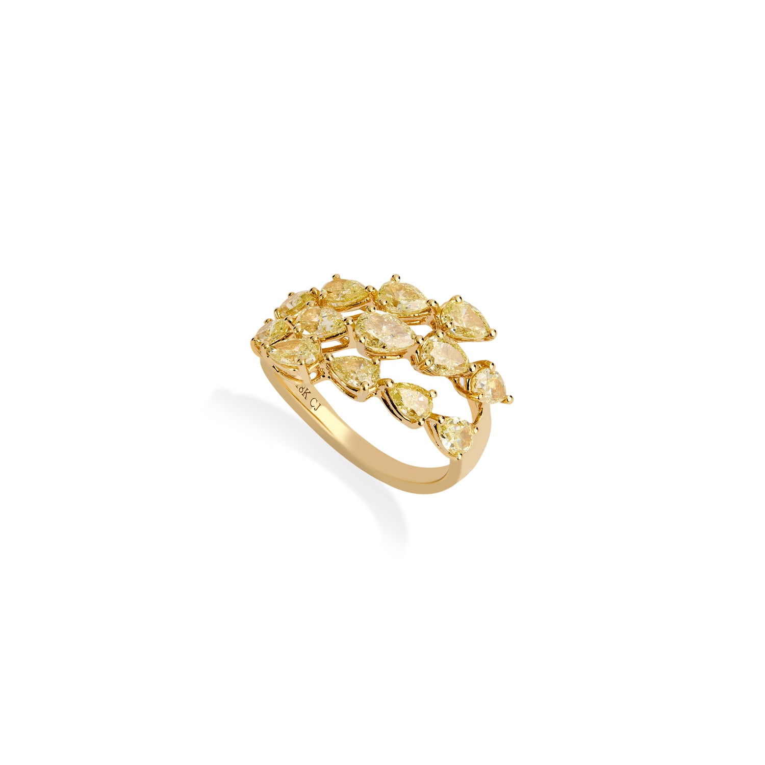 Anel Fancy Yellow