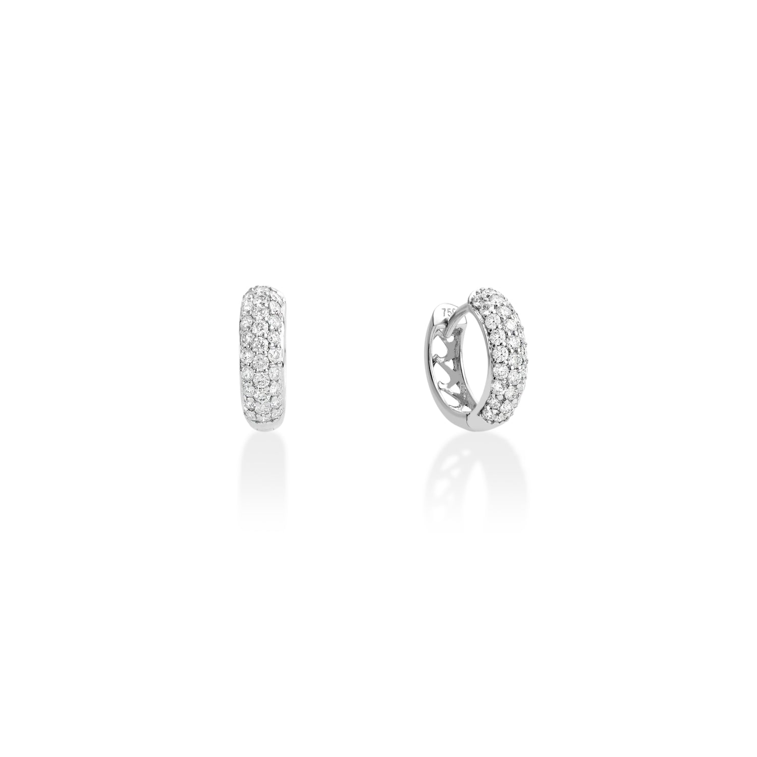 Brinco Argola Pave