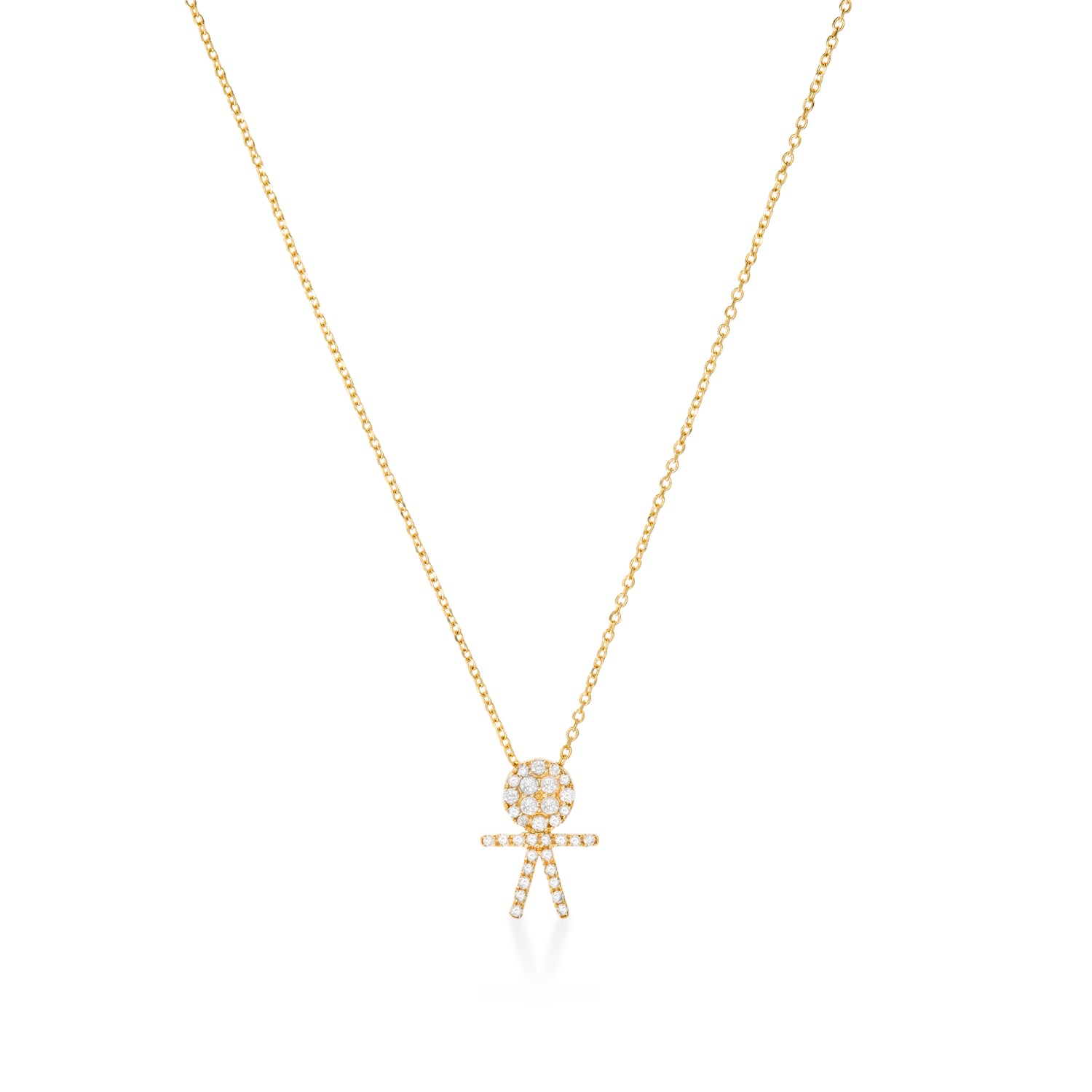 Colar Menino Ouro Amarelo