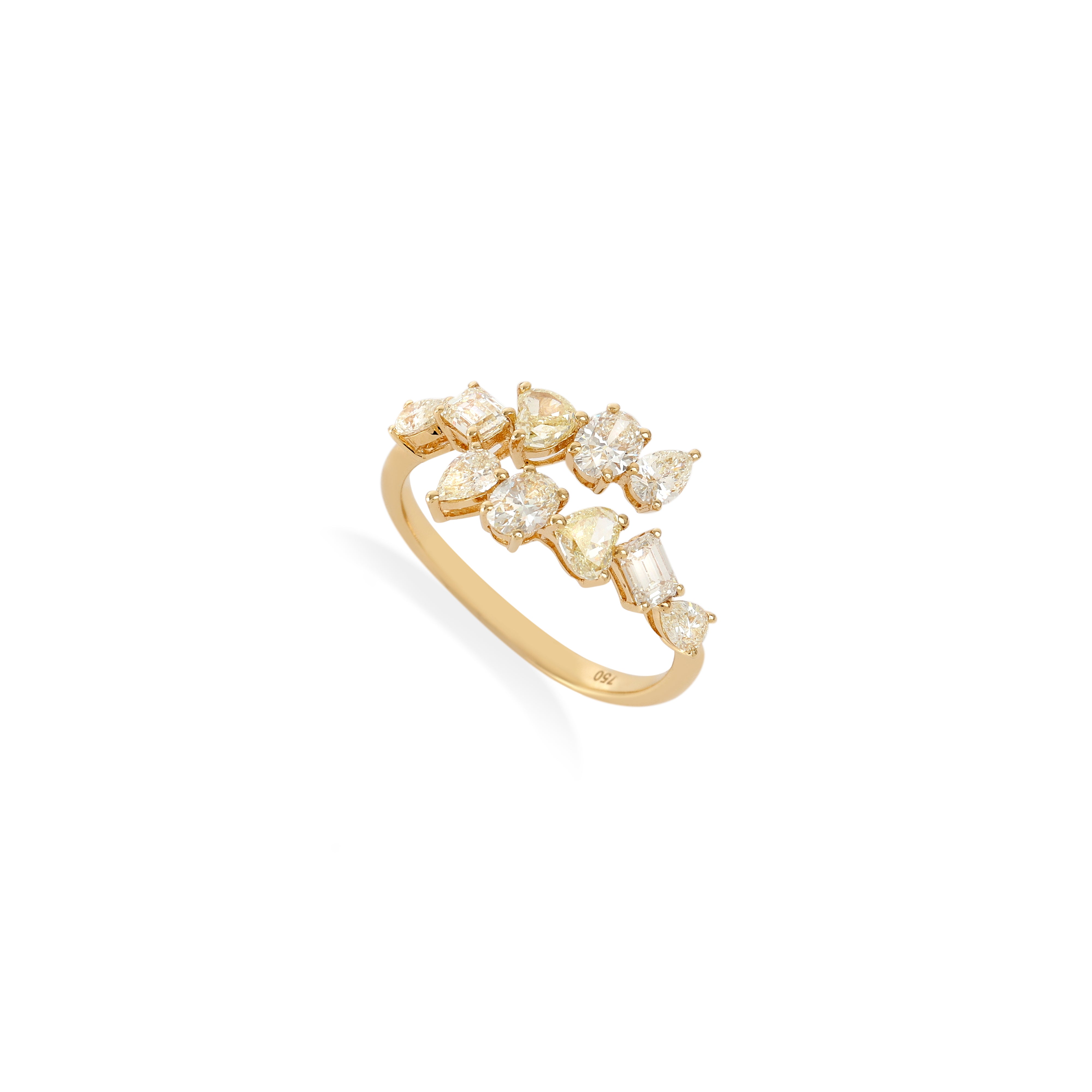 Anel Encontro Fancy Yellow