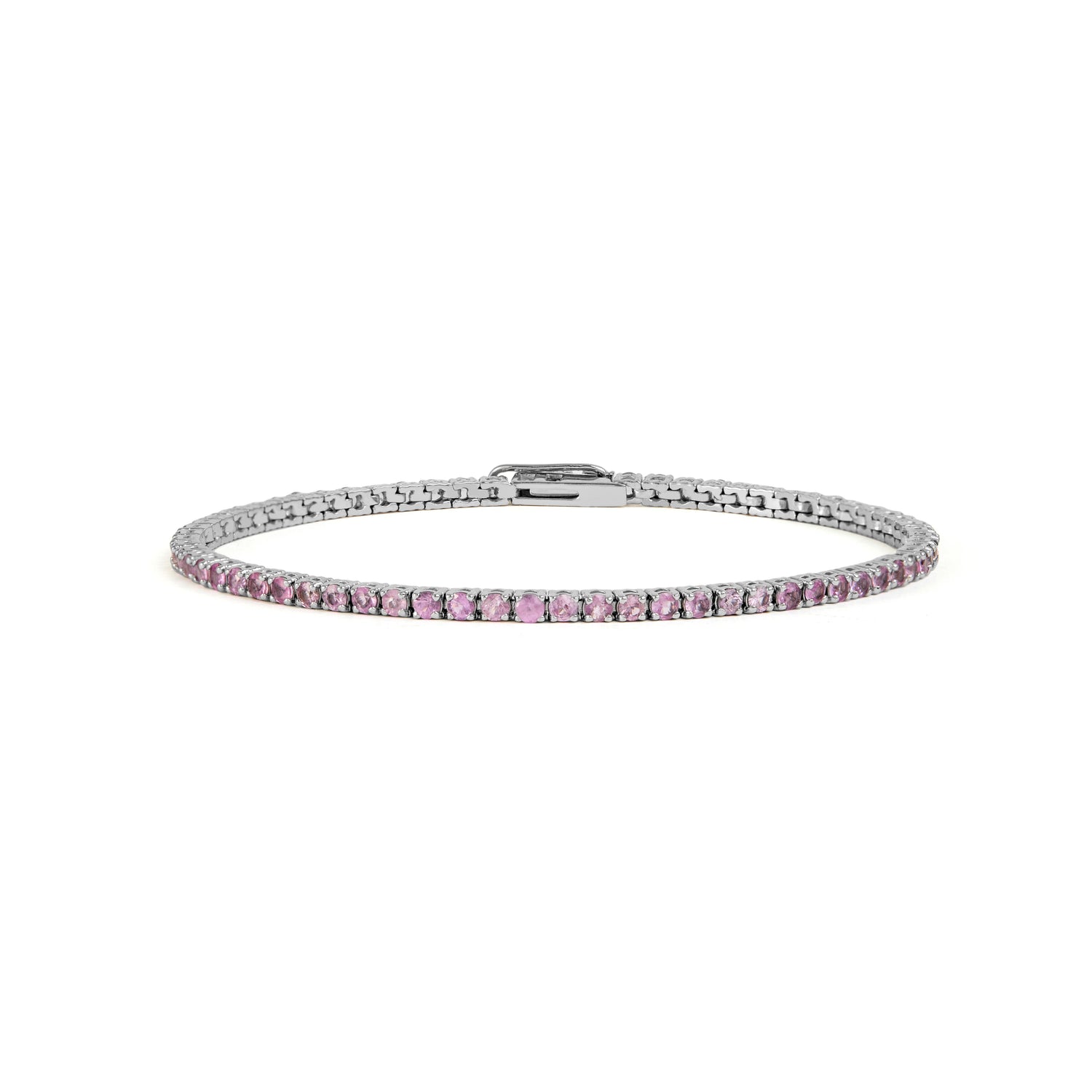 Pulseira Safira Rosa