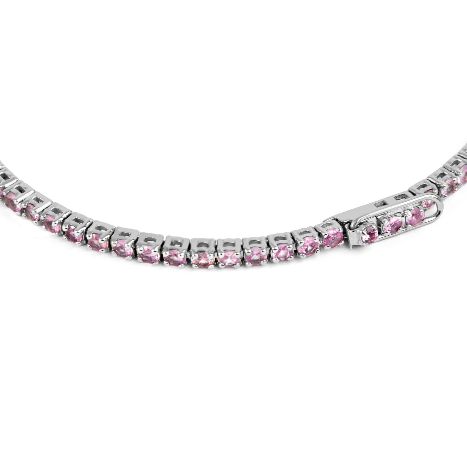 Pulseira Safira Rosa