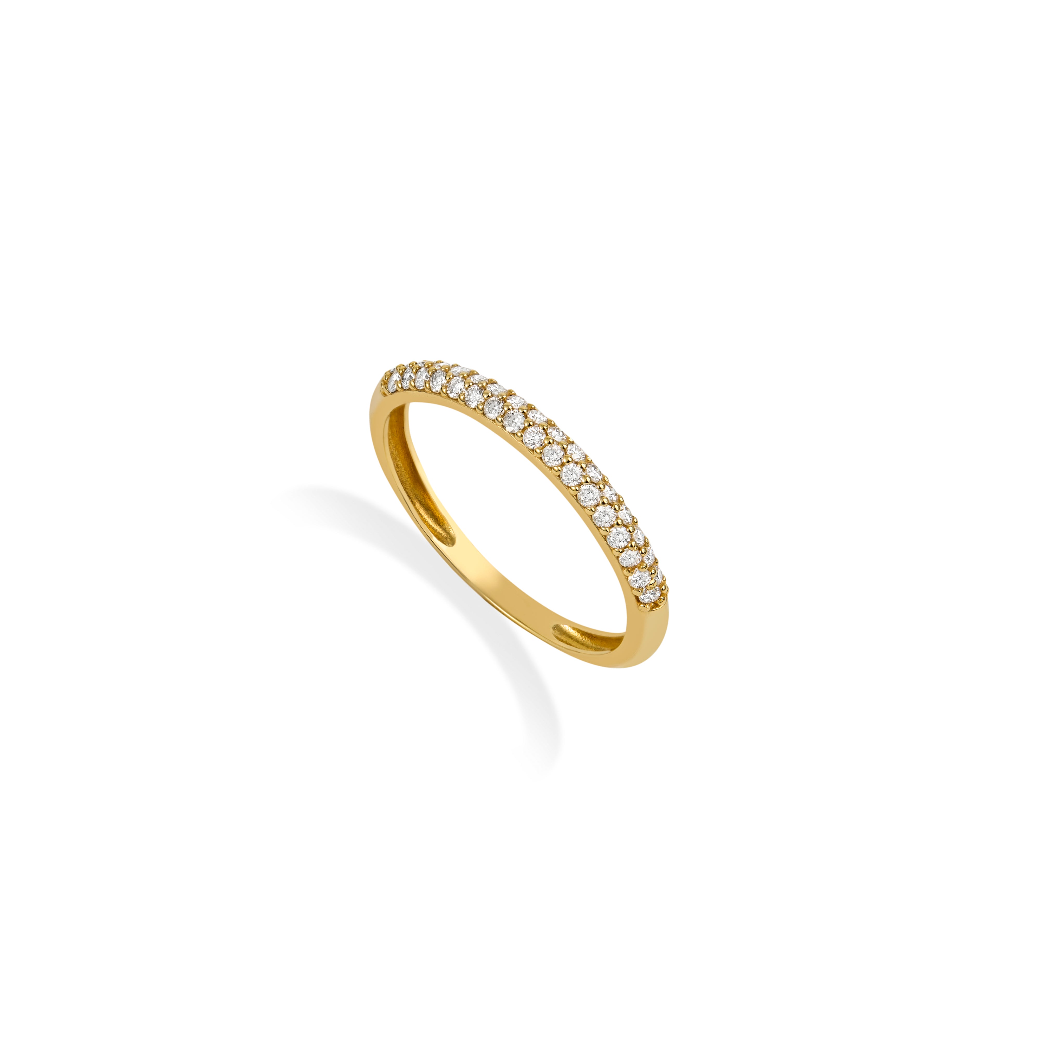 Meia Aliança Ouro Amarelo