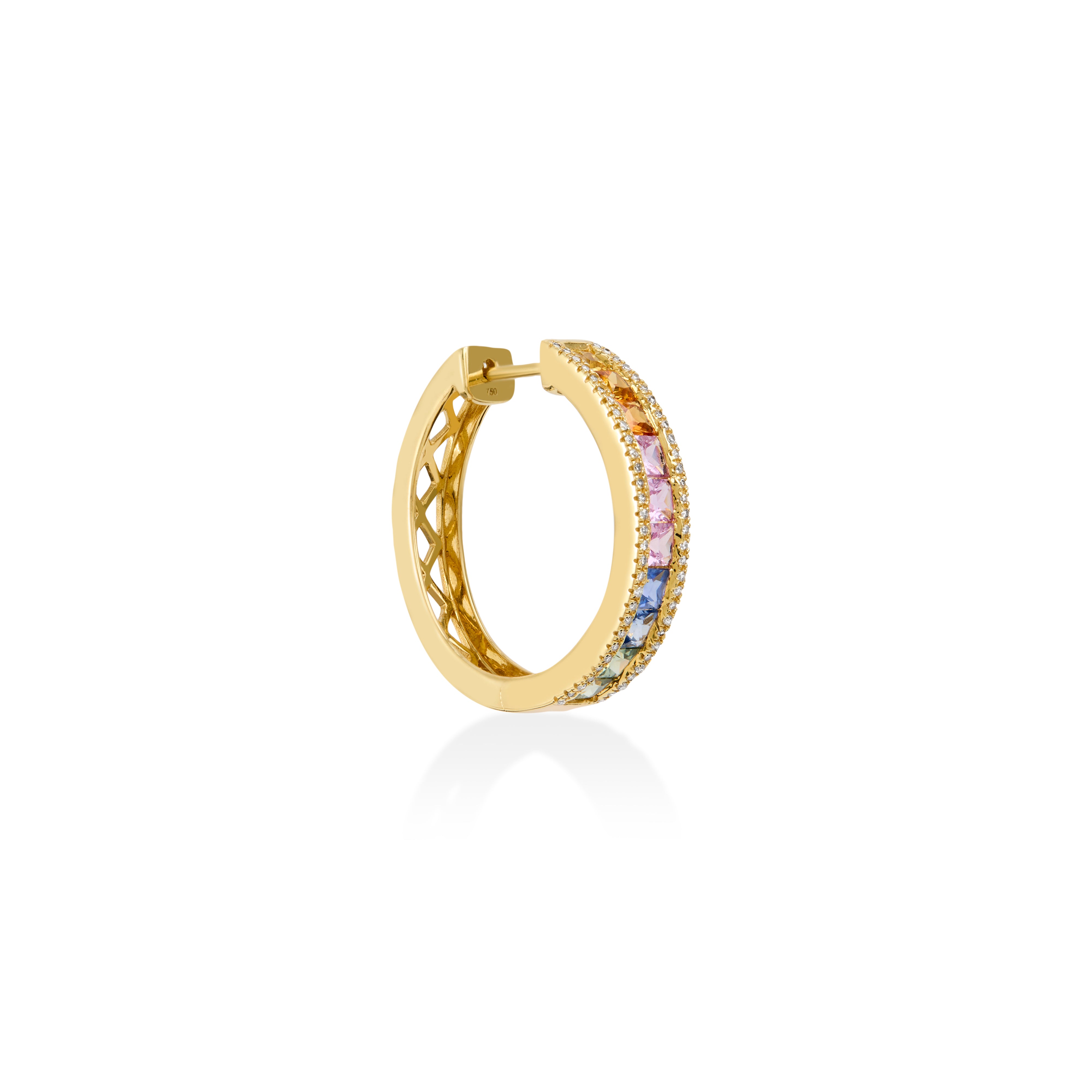 Brinco Argola Rainbow