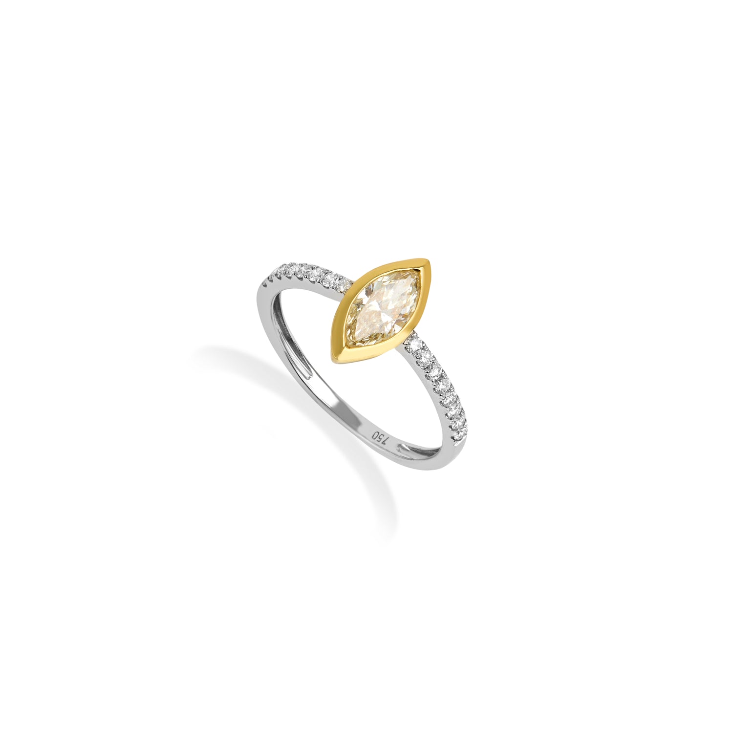 Anel Fancy Yellow