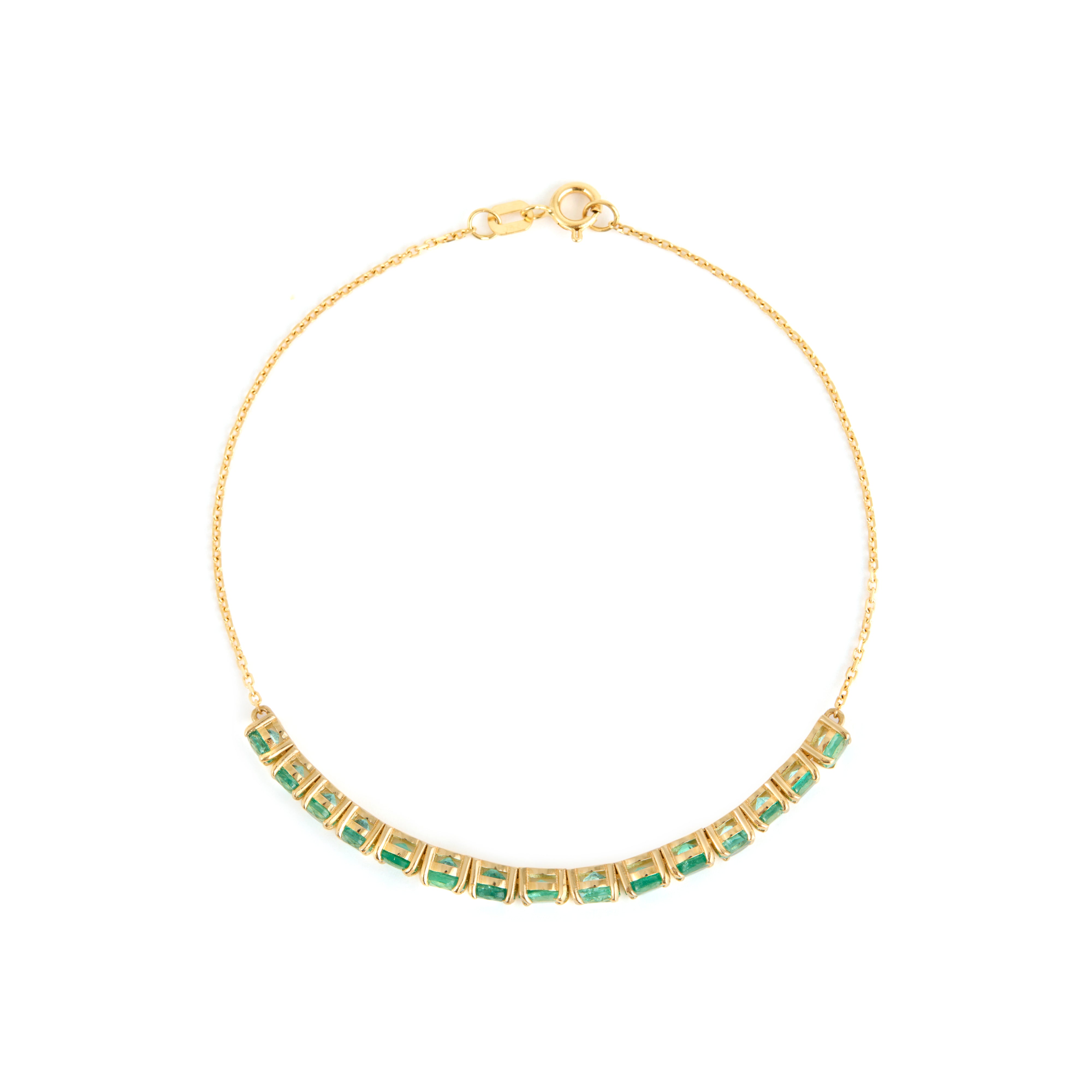 Pulseira Esmeraldas
