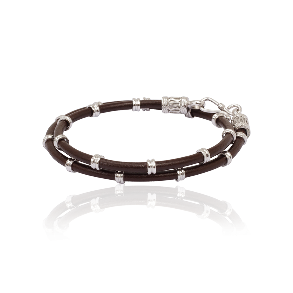 Pulseira Small Rings Marrom