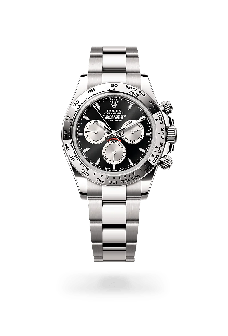 Rolex Cosmograph Daytona Oyster, 40 mm, ouro branco M126509-0001