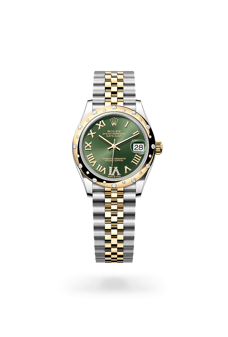 Rolex Datejust in Rolesor amarelo – combinação de aço Oystersteel e ouro amarelo, M278343RBR-0016 - Montecristo