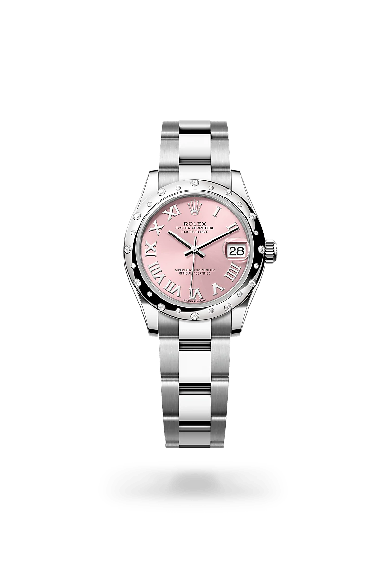 Rolex Datejust in Rolesor branco – combinação de aço Oystersteel e ouro branco, M278344RBR-0021 - Montecristo