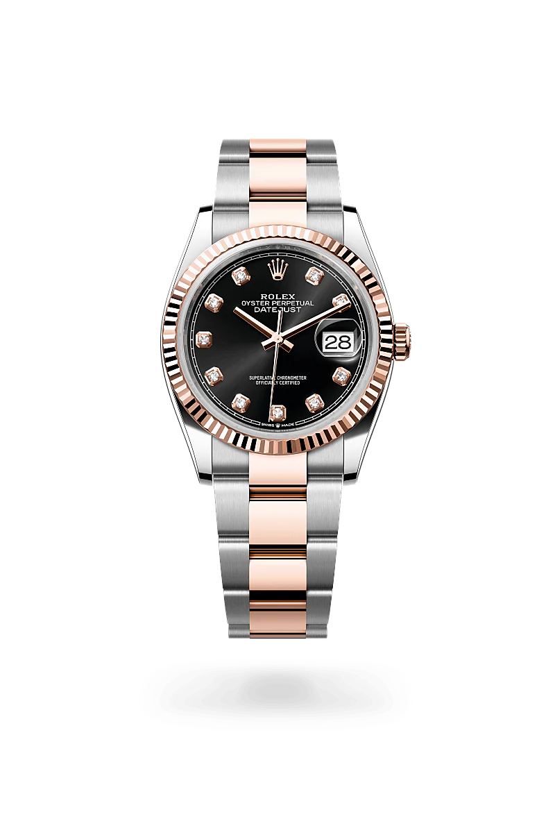 Rolex Datejust in Rolesor Everose – combinação de aço Oystersteel e ouro Everose, M126231-0020 - Montecristo