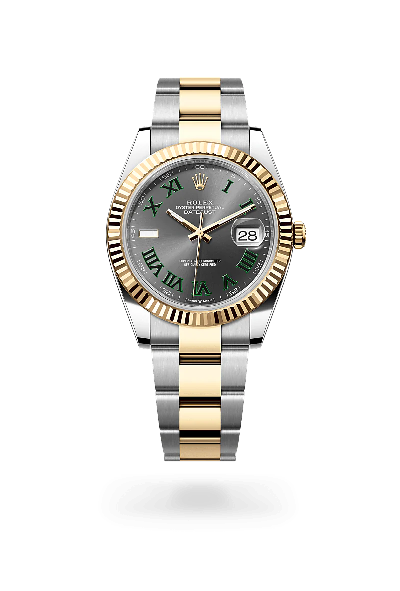 Rolex Datejust 41 Oyster, 41 mm, aço Oystersteel e ouro amarelo M126333-0019