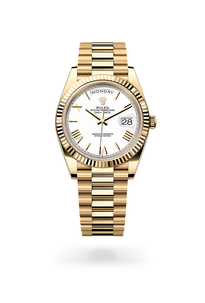 Rolex Day-Date 40 Oyster, 40 mm, ouro amarelo M228238-0042