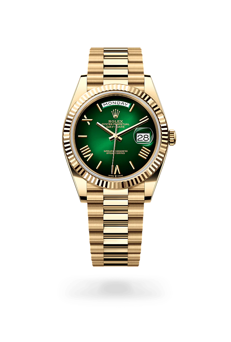 Rolex Day-Date 40 Oyster, 40 mm, ouro amarelo M228238-0069