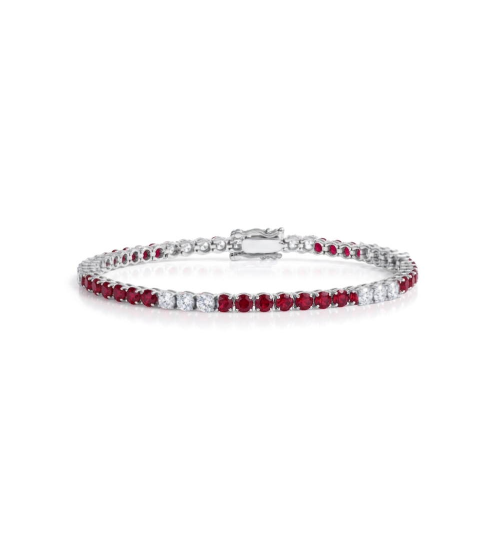 Pulseira Bracelete de Diamantes