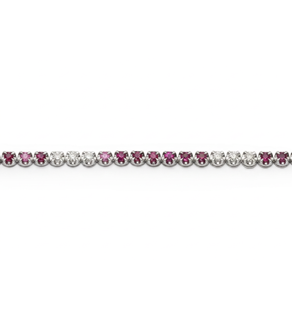 Pulseira Bracelete de Diamantes