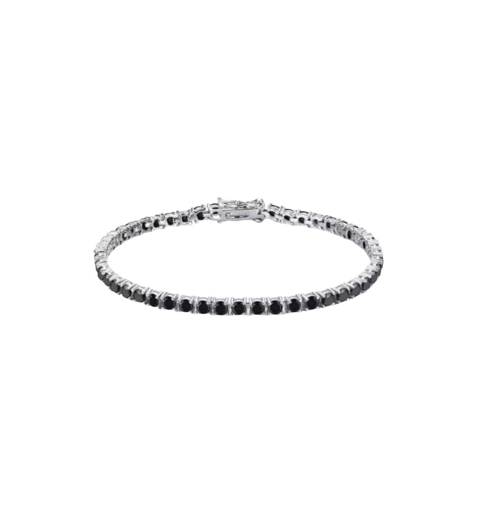 Pulseira Riviera Diamantes Negros