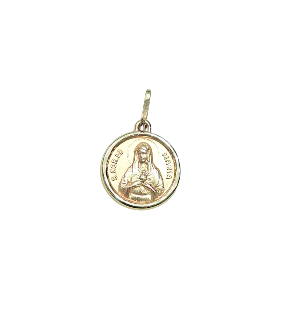 Medalha Sagrado Coração de Maria